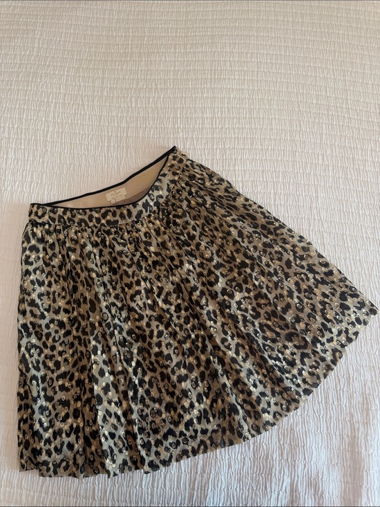 kate spade Dresses & Skirts - kate spade Leopard Print Circle Skirt in Tan and Black
